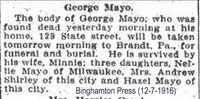 Mayo, George